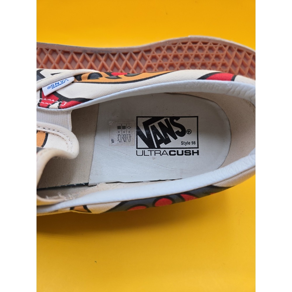Rare VANS Slip On OG "Hey Mon" Tribal Print Mens Sz 10.5 Womens 12 RARE STYLE 98 - Picture 6 of 6
